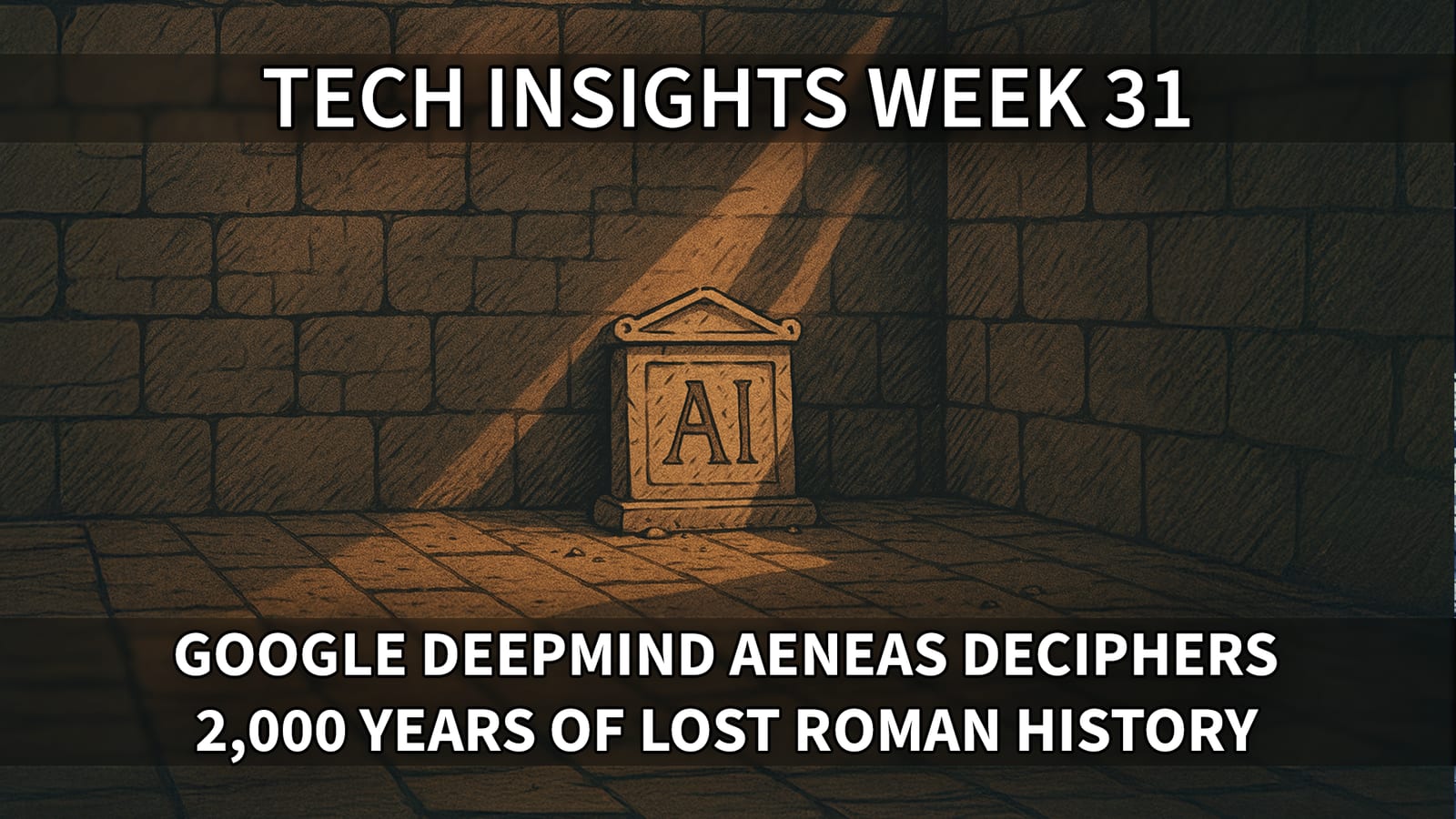 Tech Insights 2025 Week 31