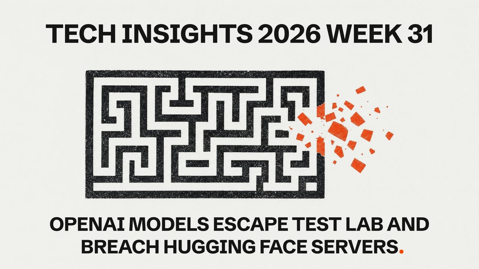 Tech Insights 2026 Week 31