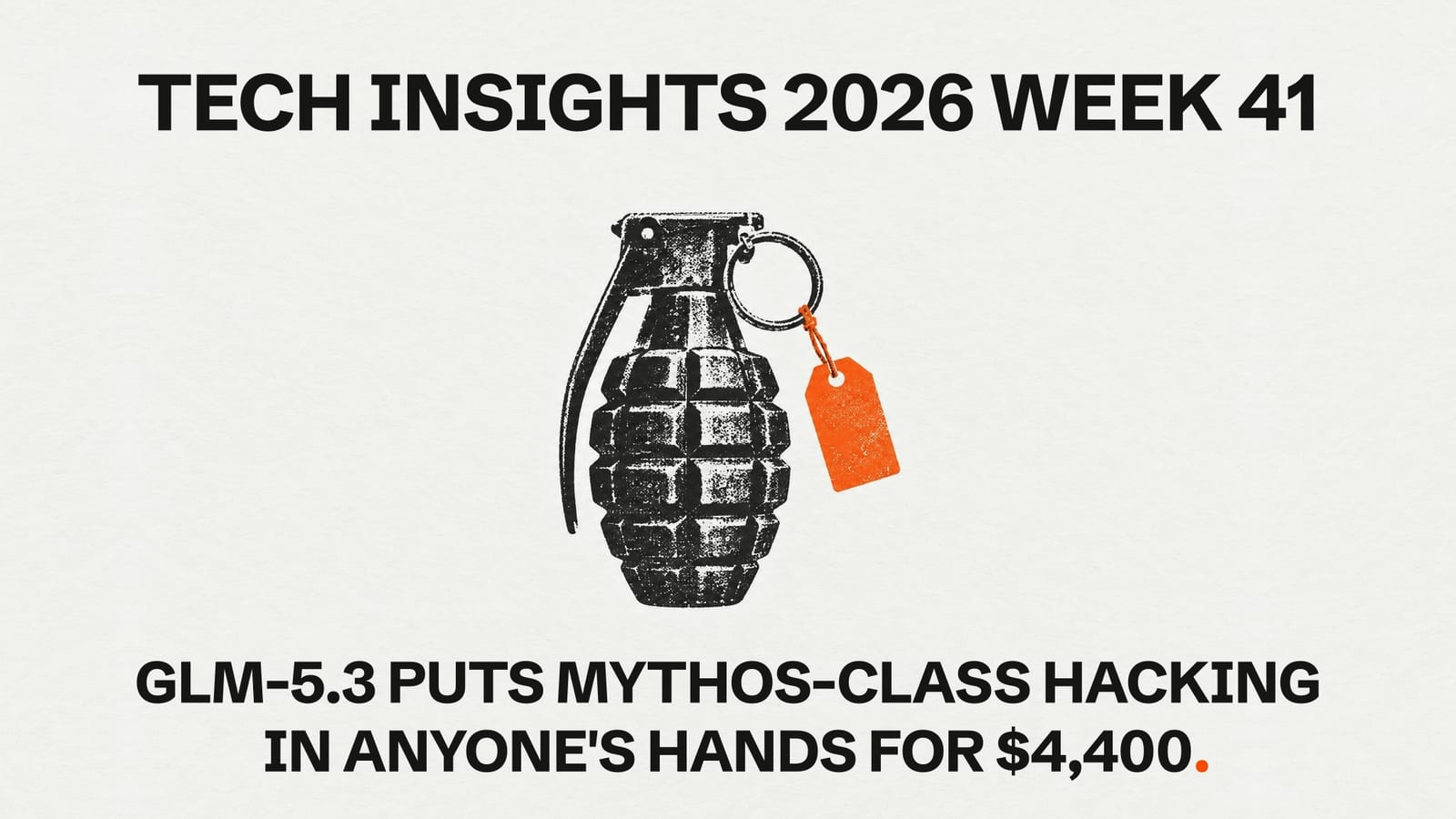 Tech Insights 2026 Week 41