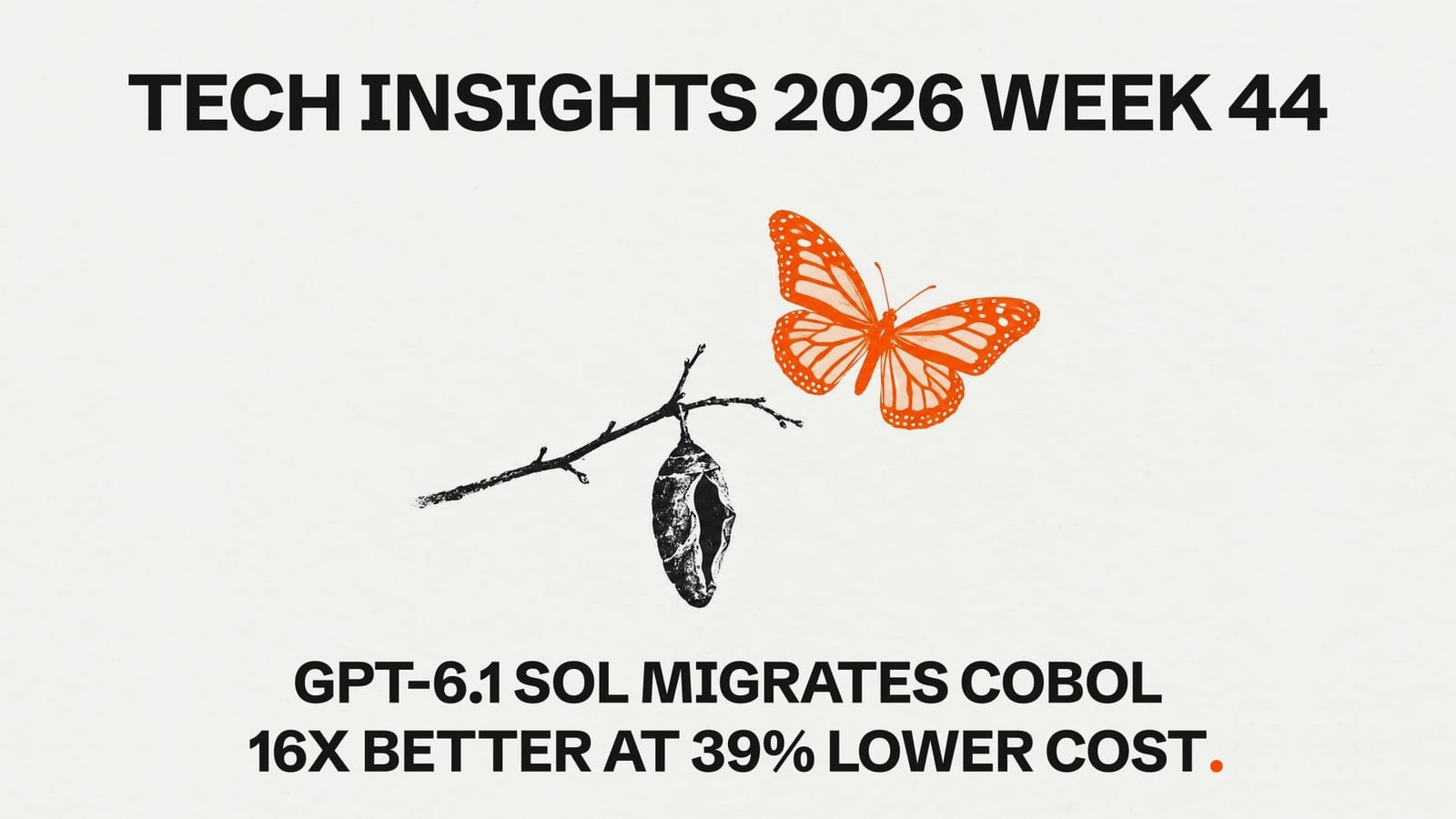 Tech Insights 2026 Week 44